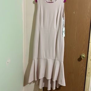 Light pink Calvin Klein dress high low BRAND NEW NEVER BEEN WORN
